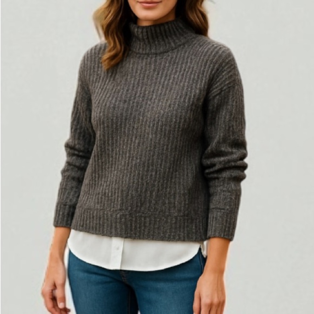Romeo & Juliet Mix Media Sweater